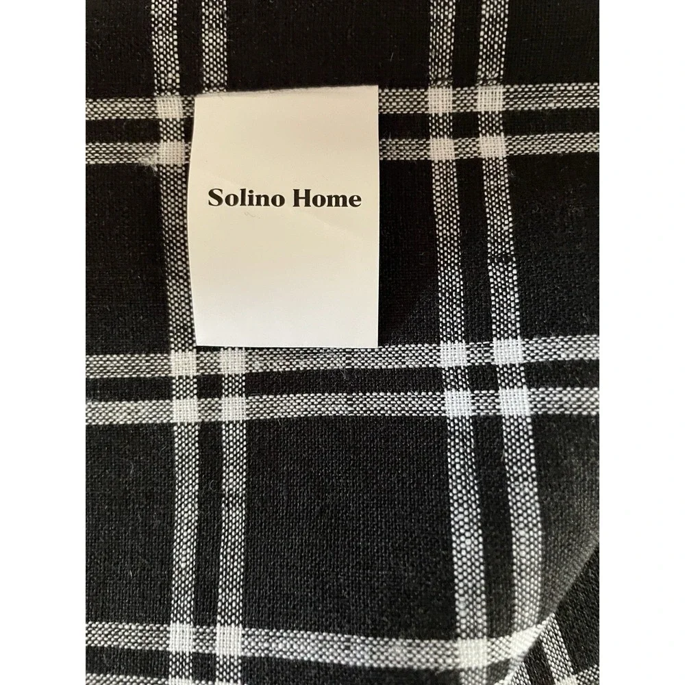 Solino Home Linen Square Tablecloth - Marseille Plaid 53